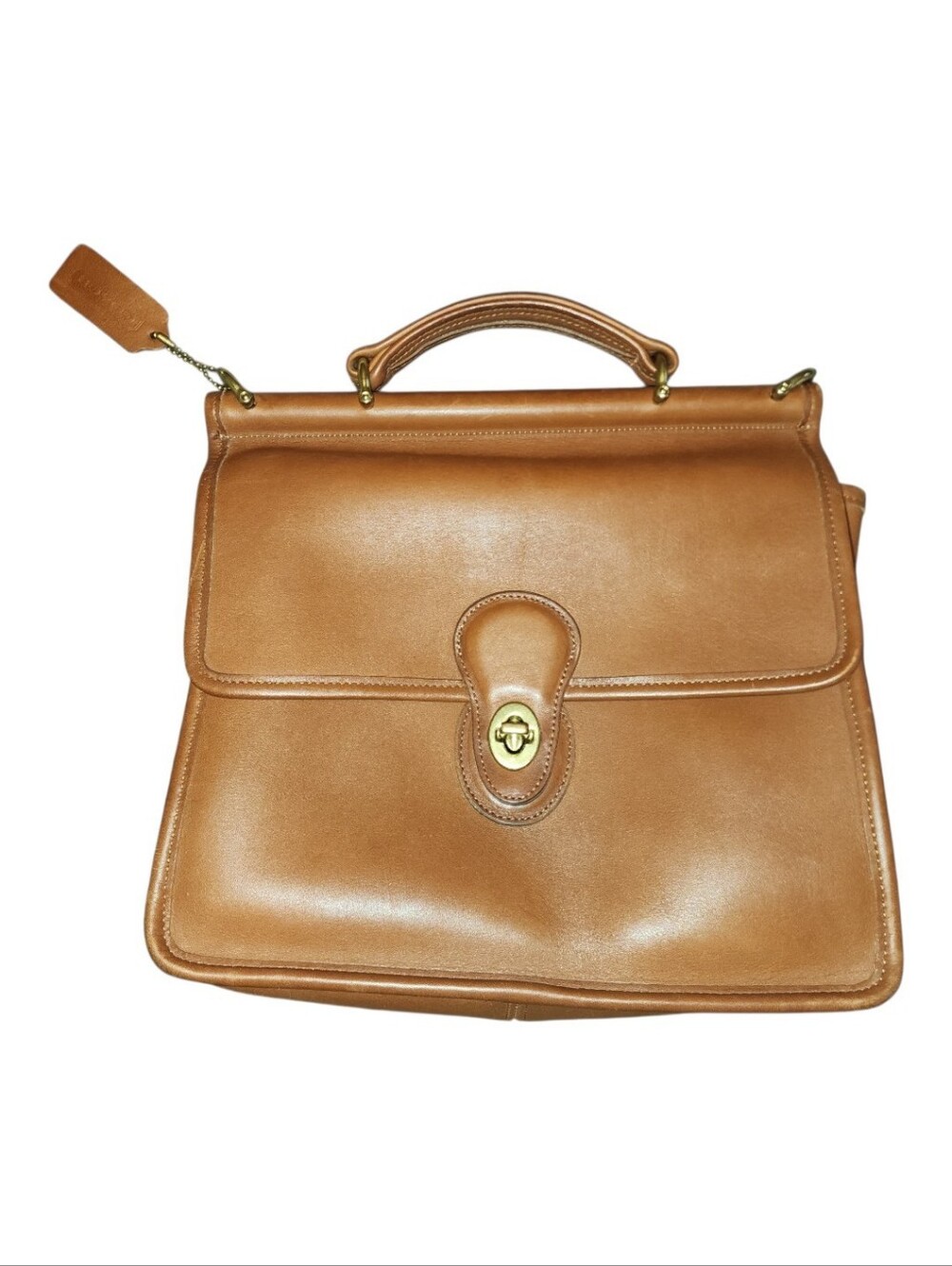COACH Vintage Willis Turnlock Satchel/Crossbody